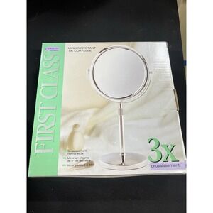 Jerdon First Class 3X Magnification Swivel Vanity Mirror